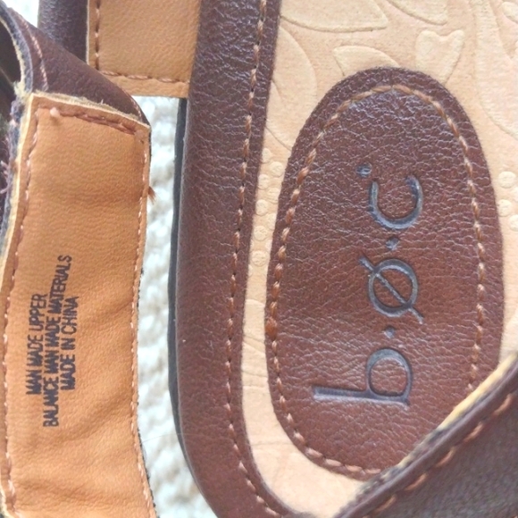 BOC brown leather sandals - Picture 2 of 6